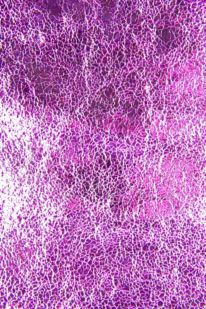 Fuchsia CRACKLE printed leather skin,...