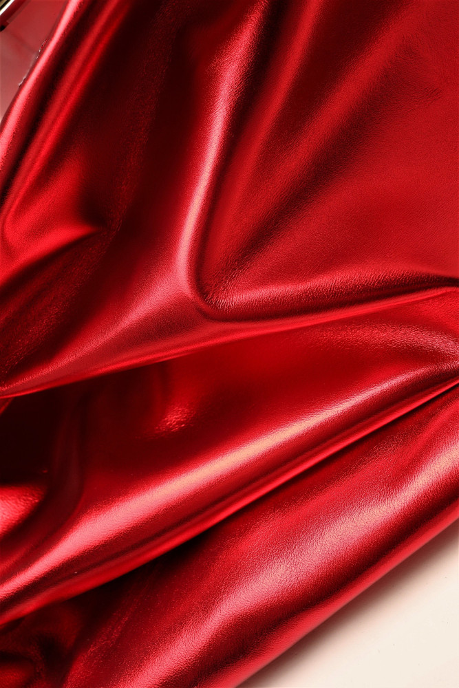 PELLAME laminato ROSSO, pelle...