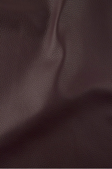 Pelle marrone con GRANA dollaro, vitello sportivo semi lucido stampato, pellame morbido 1.3 - 1.4 mm