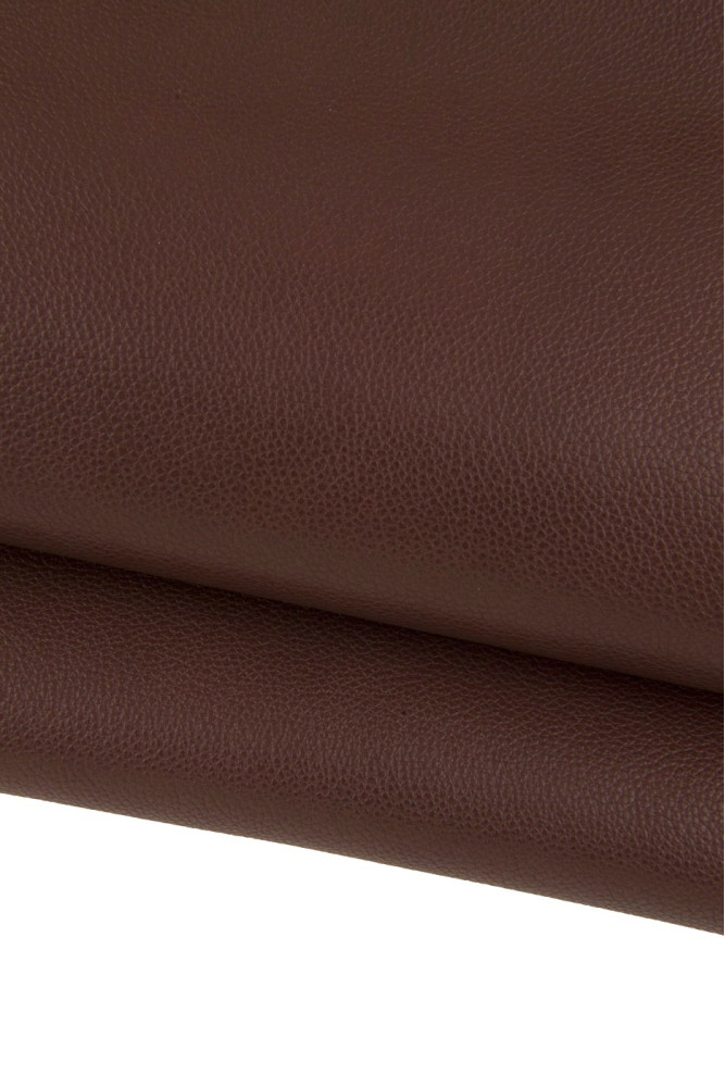 Reddish BROWN leather hide, tiny...