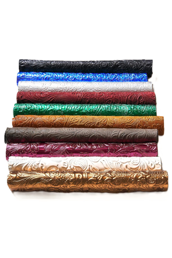 10 Ritagli di pelle stampa CHARRO,...