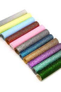 GLITTER leather scraps in... 2