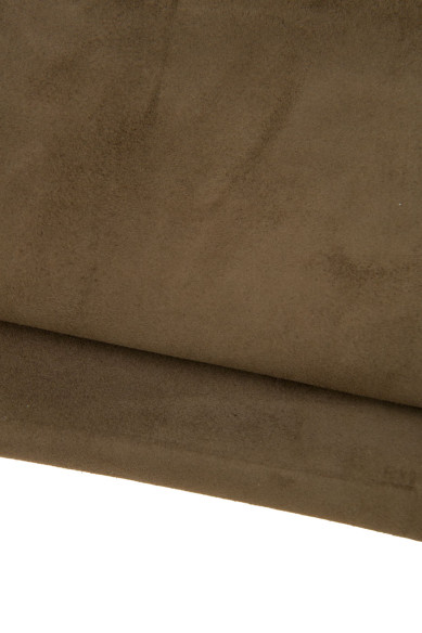 LOTTO 3 pellami CAMOSCIO marrone, agnello qualità top, pellami scamosciati morbidi tocco vellutato