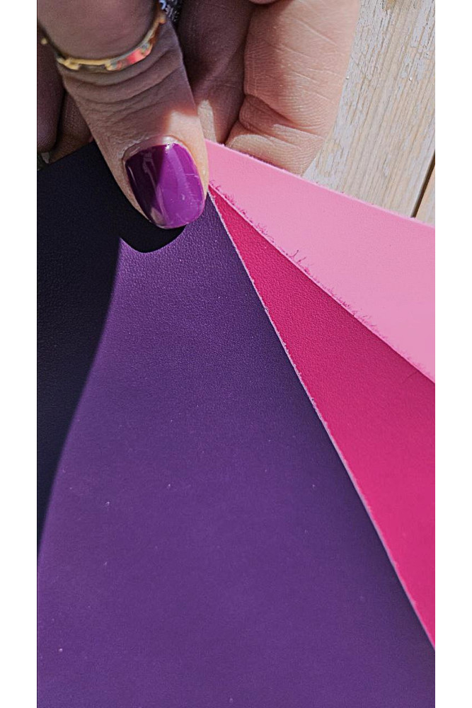 3 Ritagli di pellami unici...