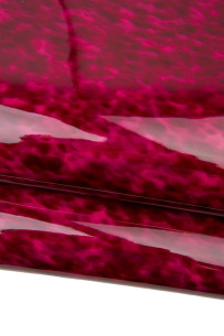 FUCHSIA - burgundy SPOTTED...