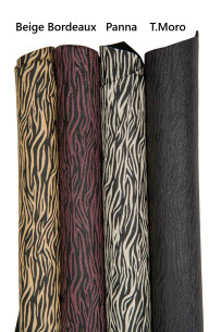 Pelle stampa ZEBRA, capra...