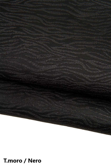 Pelle stampa ZEBRA, capra motivo ANIMALIER, pellame morbido per hobbisti