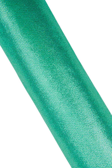 Pellame LAMINATO verde, capra metallizzata stropicciata, pelle morbida stampa CRACKLED