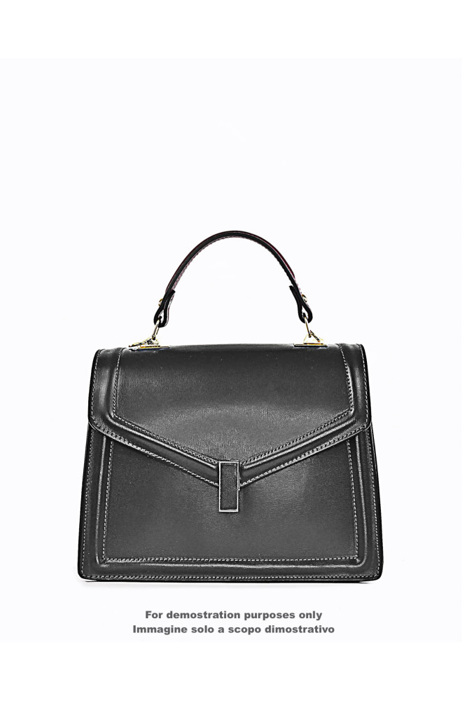 Black GLOSSY goatskin hide, tiny...