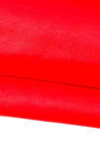 Pelle arancio FLUO, vitello...