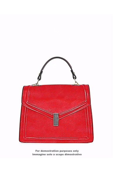 FLUO - neon orange leather hide, soft NAPLACK cowhide, wrinkled calfskin dor diy projects