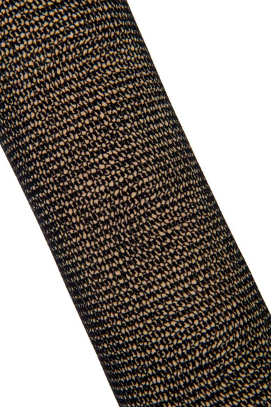 Pelle stampa FLOCK beige nero, capra MORBIDA floccata, pellame per fai da te