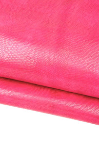 Fuchsia LIZARD embossed...