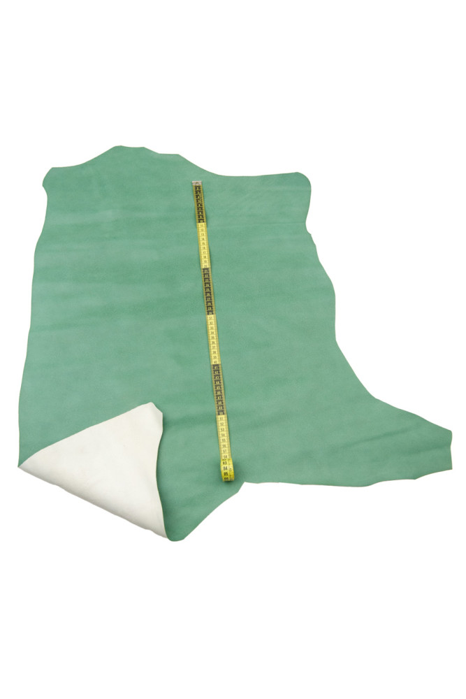 Pelle verde salvia stampa RETTILE,...