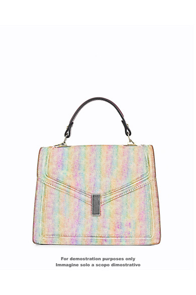 Pelle stampa RETTILE laminata multicolor, pelle scamosciata metallizzata IRIDESCENTE, vitello per fai da te