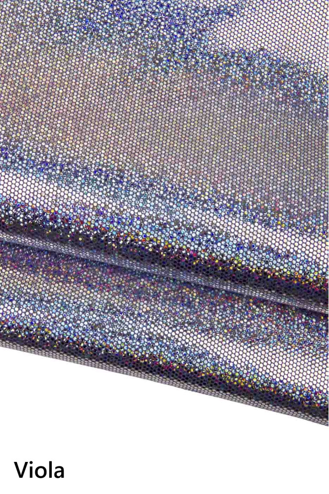 IRIDESCENT printed leather skin,...