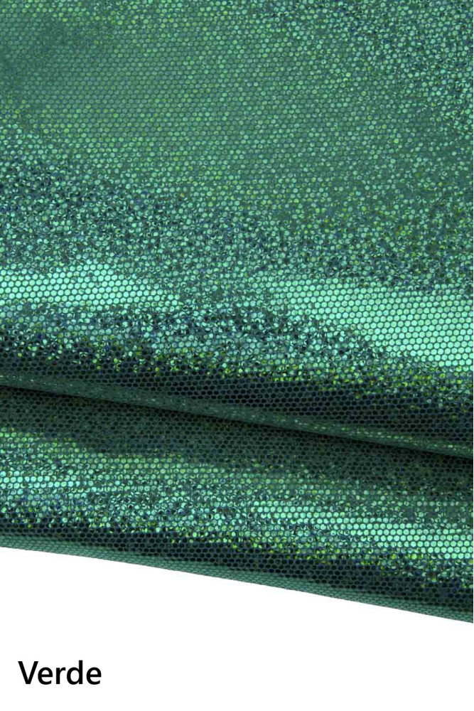 IRIDESCENT printed leather skin,...