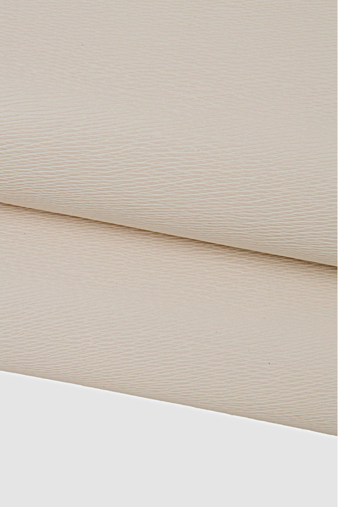 Light beige SAFFIANO - like leather...