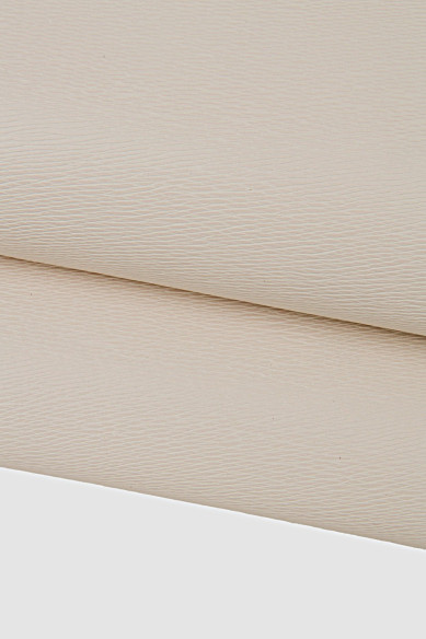 Pelle beige chiaro simil - SAFFIANO, vitello LUCIDO stampate, pellame rigido per pelletteria