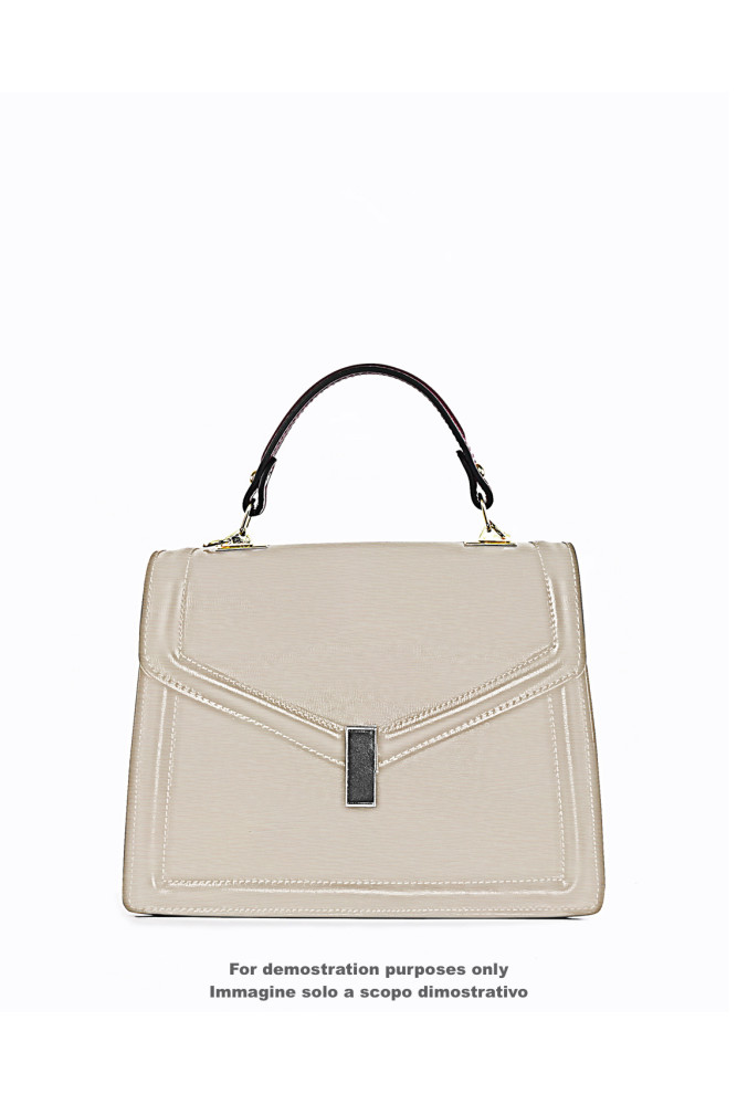 Pelle beige chiaro simil - SAFFIANO,...