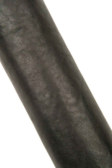 Black SPORTY leather skin, glossy soft WASHED lambskin, wrinkled sheepskin nappa for crafters