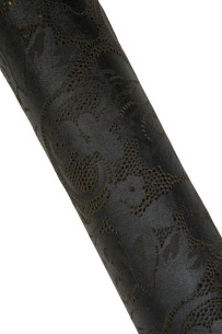 FLORAL PIERCED leather... 2