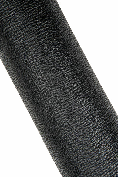 Vitello nero stampa simil SAFFIANO, pellame con GRANA, pelle morbida semi lucida per pelletteria