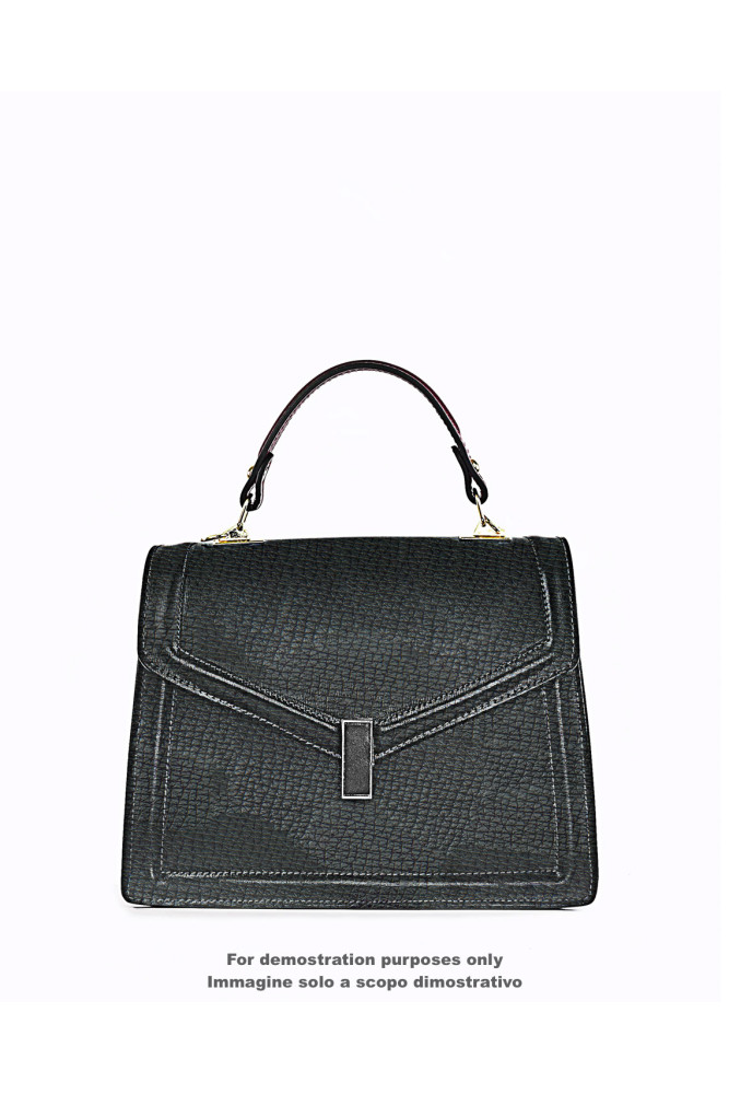 Vitello nero stampa simil SAFFIANO,...