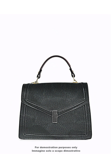 Vitello nero stampa simil SAFFIANO, pellame con GRANA, pelle morbida semi lucida per pelletteria