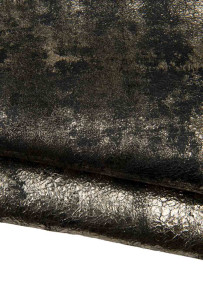 Pelle nera laminata...