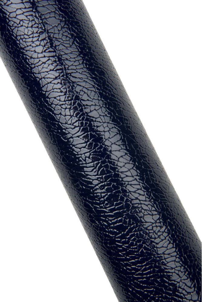 Pelle VERNICE blu stampa CRAKLE,...