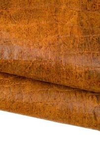 Pelle coccodrillo vintage,...