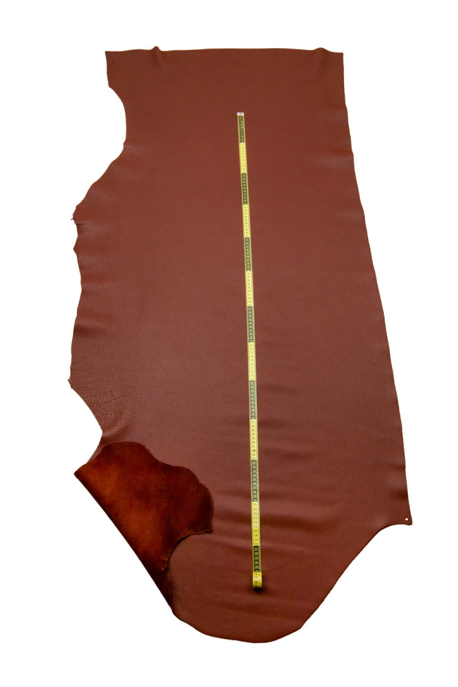 Pellame marrone rossiccio con GRANA...