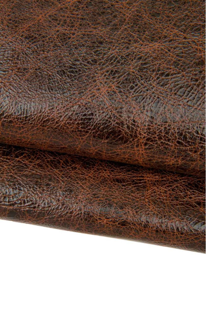 Capra STROPICCIATA marrone rossiccio,...