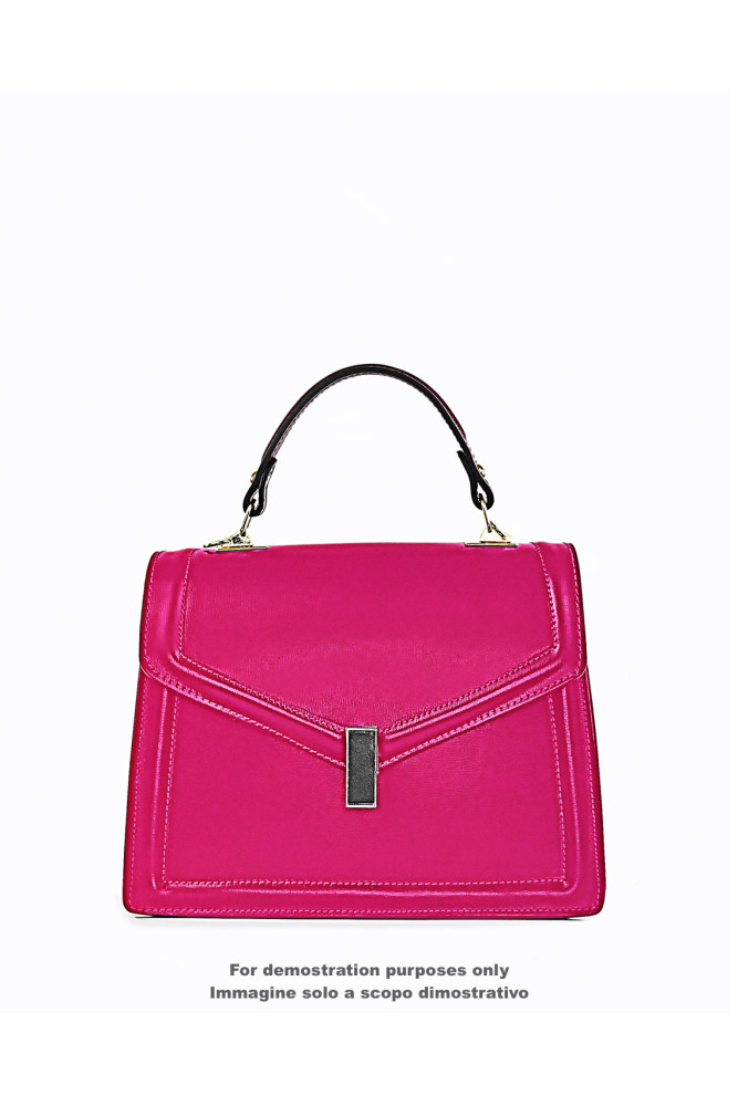 FUCHSIA PINK SUEDE goatskin, soft...