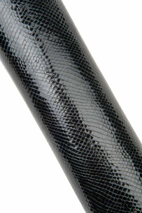 Pelle stampa RETTILE nera,... 2