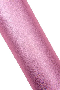 PINK METALLIC leather hide,... 2