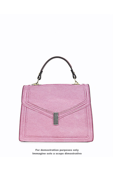 PINK METALLIC leather hide, soft metallic cowhide, calfskin for crafting, 1.1 -1.2 mm