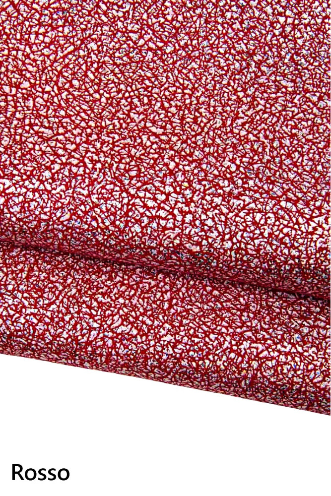 Pelle laminata IRIDESCENTE, capra...