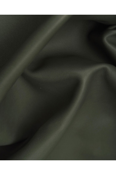 Green NAPPA sheepskin, smooth soft lambskin for GARMENTS and DIY creations