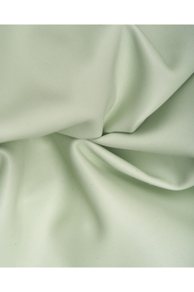 Pelle NAPPA verde, pellame di agnello liscio morbido, per ABBIGLIAMENTO e hobbisti