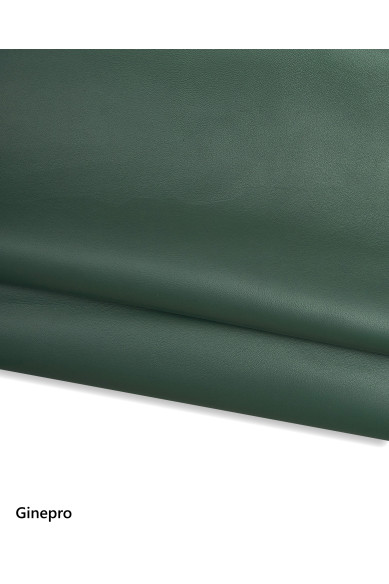 Green NAPPA sheepskin, smooth soft lambskin for GARMENTS and DIY creations
