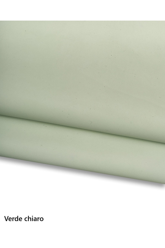 Pelle NAPPA verde, pellame di agnello...