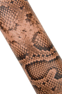 Flesh pink PYTHON printed... 2