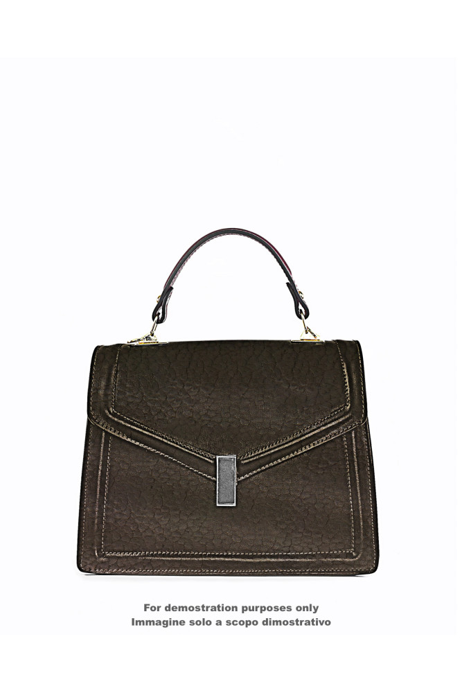 Black ELEPHANT printed leather skin,...