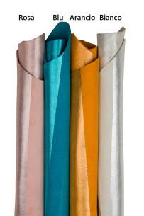 STRIPED printed leather...