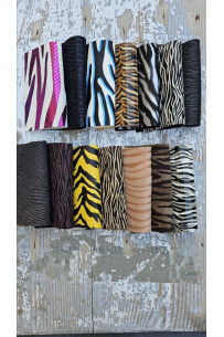 Vibrant ZEBRA Scraps –... 2
