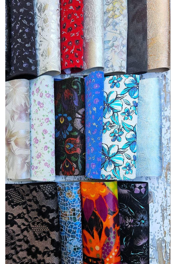 Vibrant FLOWERS Scraps – Exotic...