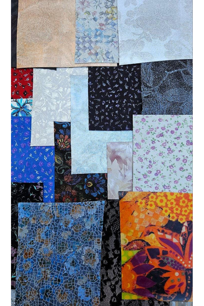 Vibrant FLOWERS Scraps – Exotic...