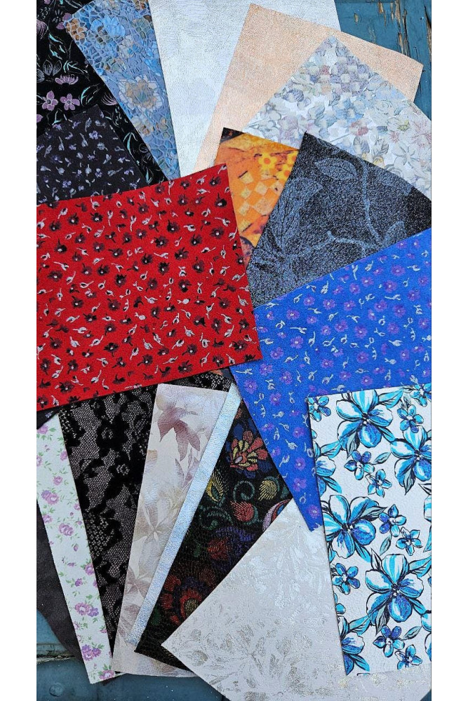 Vibrant FLOWERS Scraps – Exotic...